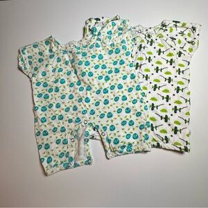 Good Earth Baby Romper Set with Cute Patterns - bundle of 2